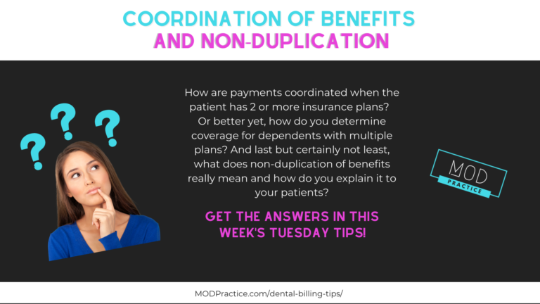 What Does Non Coordination Of Benefits Mean